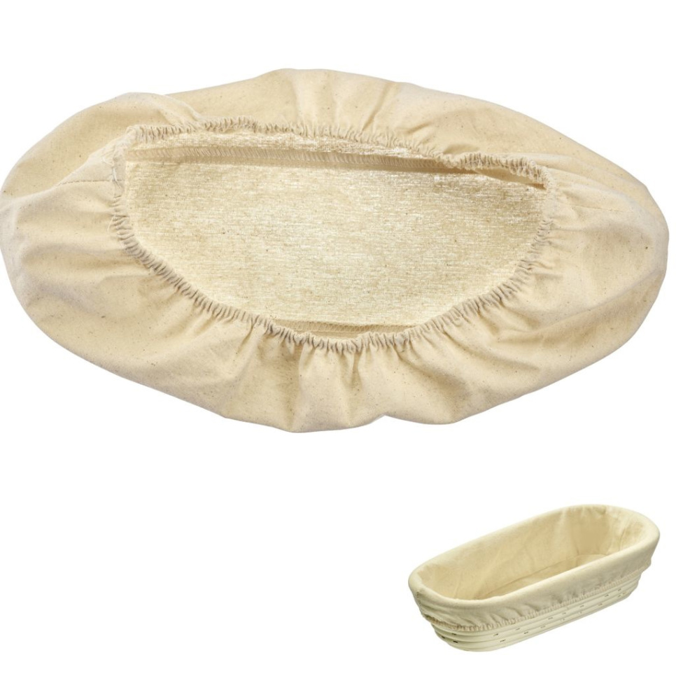 Tkanina bawełniana na podłużny kosz fermentacyjny, 1500-2000 g - Westmark Tkanina bawełniana na podłużny kosz fermentacyjny, 1500-2000 g - Westmark