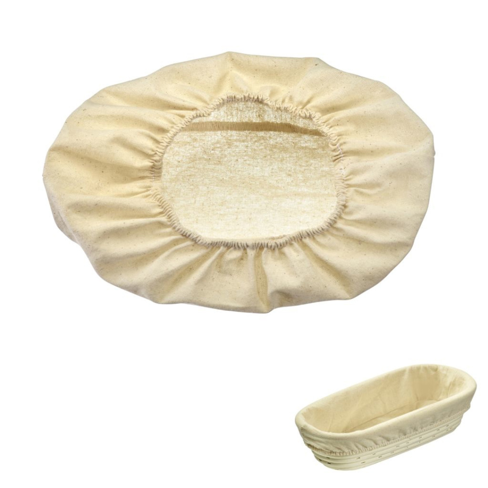 Tkanina bawełniana na podłużny kosz fermentacyjny, 750 - 1000 g - Westmark Tkanina bawełniana na podłużny kosz fermentacyjny, 750 - 1000 g - Westmark