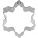 Forma do pierników, płatek śniegu, 6 cm - Westmark Forma do pierników, płatek śniegu, 6 cm - Westmark