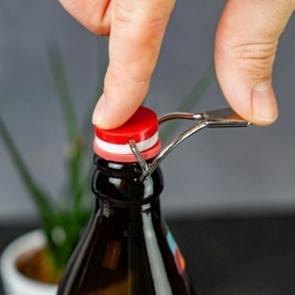 Zakrętka do butelki z blokadą jęczmienną, opakowanie 3 szt - Westmark Zakrętka do butelki z blokadą jęczmienną, opakowanie 3 szt - Westmark