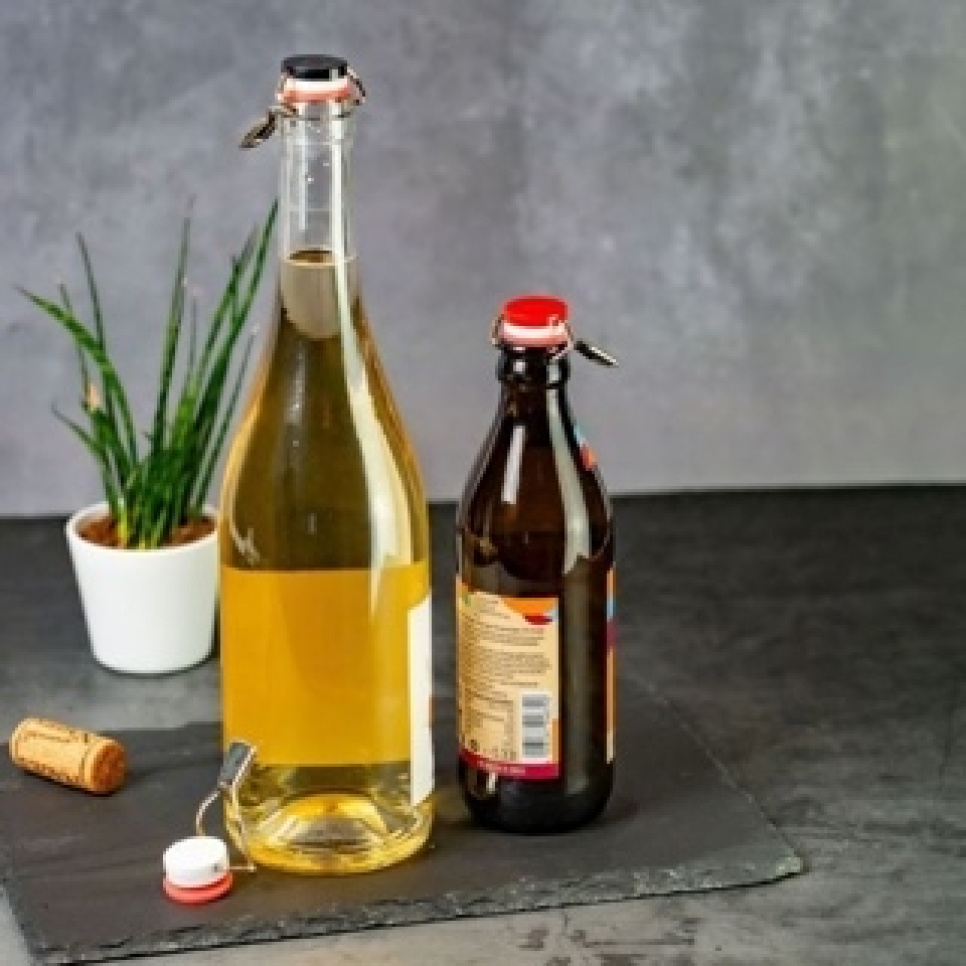 Zakrętka do butelki z blokadą jęczmienną, opakowanie 3 szt - Westmark Zakrętka do butelki z blokadą jęczmienną, opakowanie 3 szt - Westmark