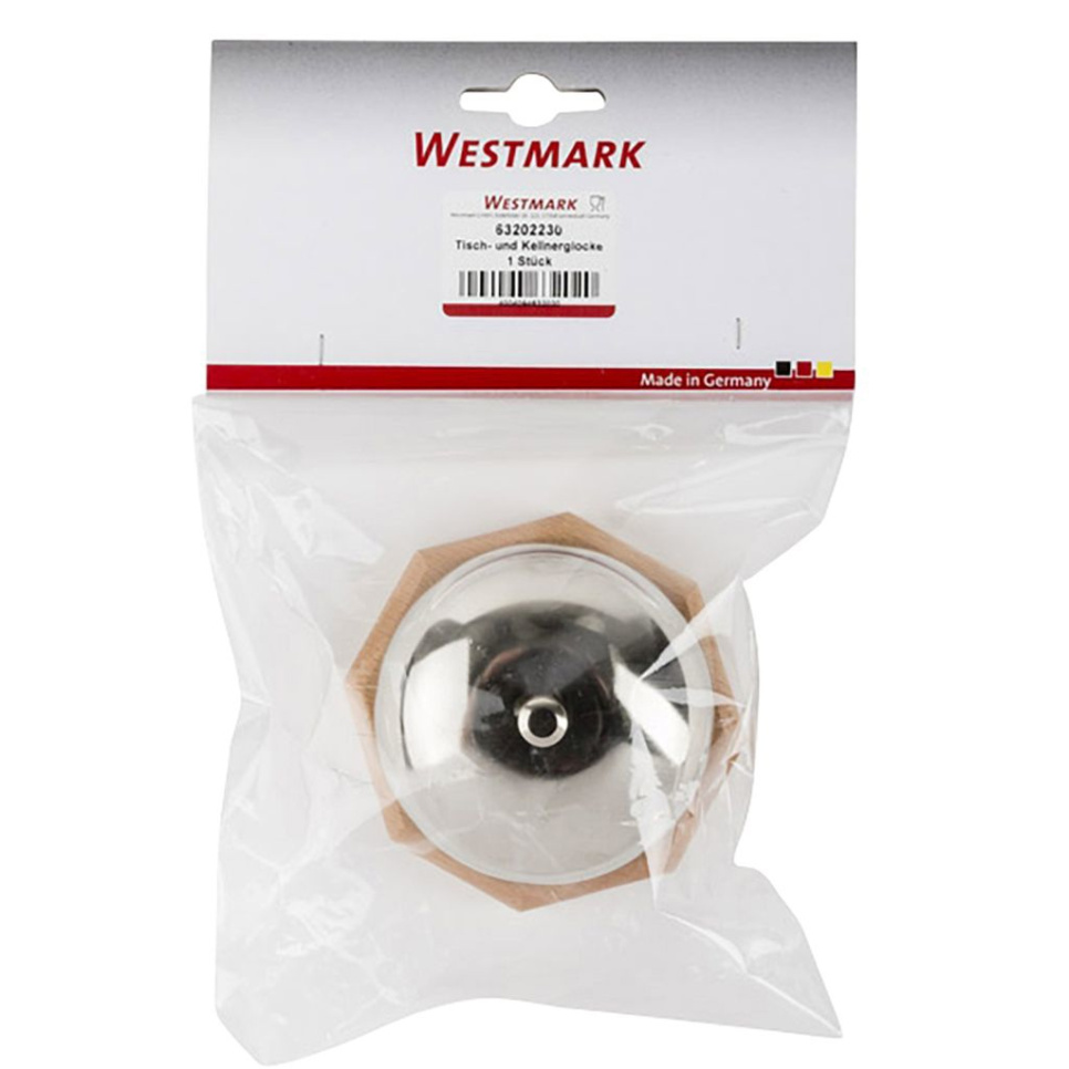 Dzwonek z drewnianą podstawą - Westmark Dzwonek z drewnianą podstawą - Westmark