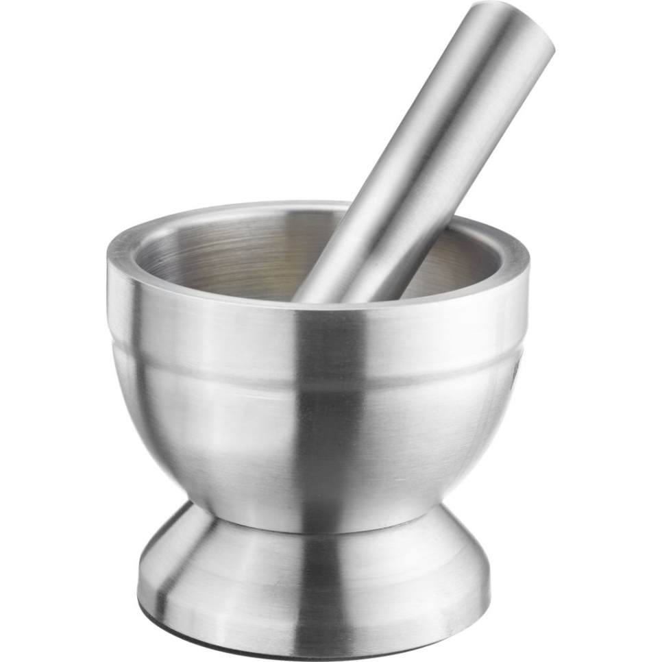 Moździerz ze stali nierdzewnej z osłoną przeciwbryzgową, 10 cm - Westmark Moździerz ze stali nierdzewnej z osłoną przeciwbryzgową, 10 cm - Westmark