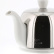 Teapot, Salam Blanc, 0,35 liter - Guy Degrenne