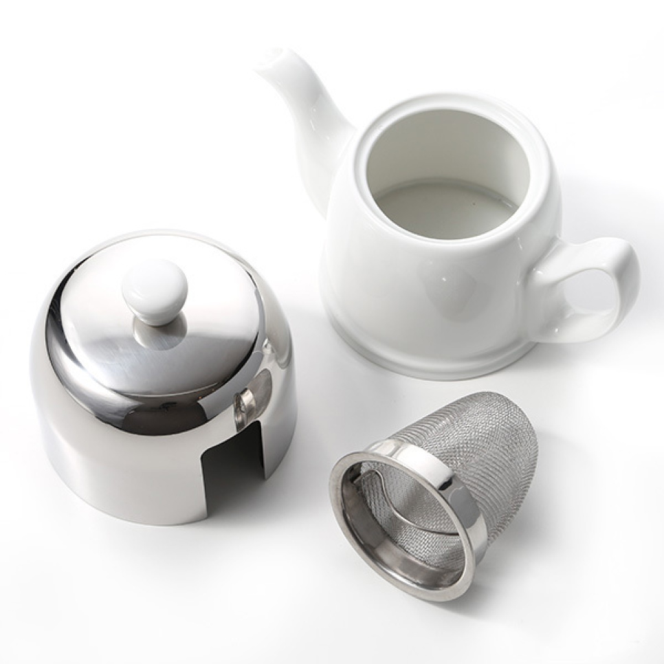 Teapot, Salam Blanc, 0,35 liter - Guy Degrenne