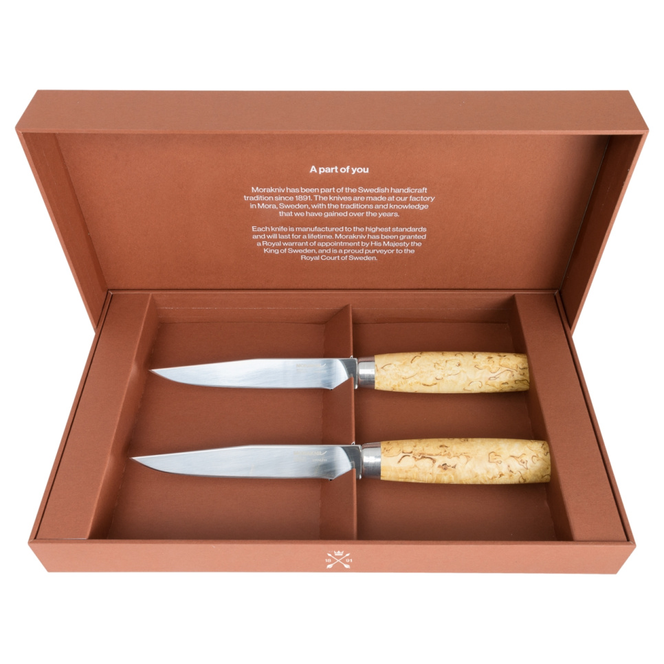 Nóż do smażenia w pudełku upominkowym, 2 szt., Masur - Morakniv Nóż do smażenia w pudełku upominkowym, 2 szt., Masur - Morakniv