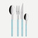 Zestaw sztućców, 4 szt, Bistrot, Pastel Blue - Sabre Paris