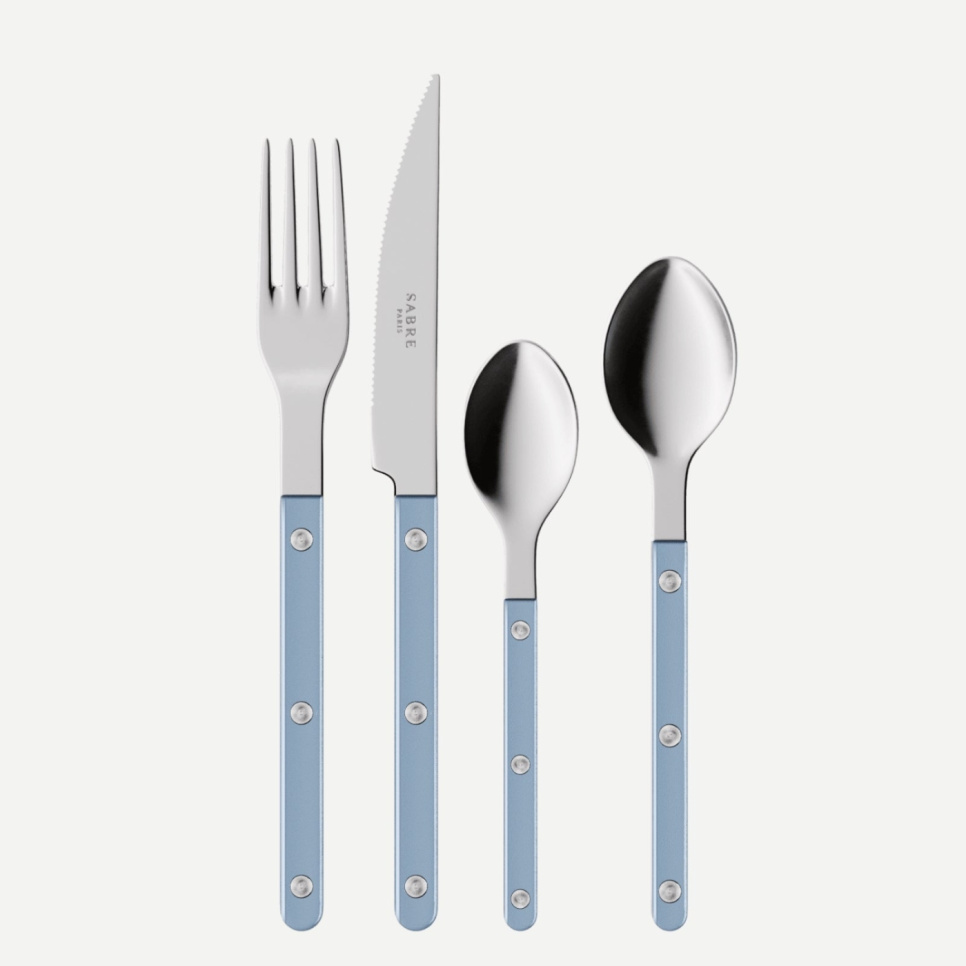 Zestaw sztućców, 24 elementy, Bistrot Pearly, Light blue - Sabre Paris w grupie Nakrycie stołu / Sztućce / Sztućce w The Kitchen Lab (2195-32323)