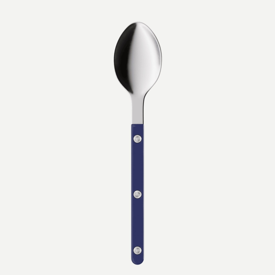 Łyżka deserowa, Bistrot, Navy blue - Sabre Paris w grupie Nakrycie stołu / Sztućce / Łyżki w The Kitchen Lab (2195-32400)