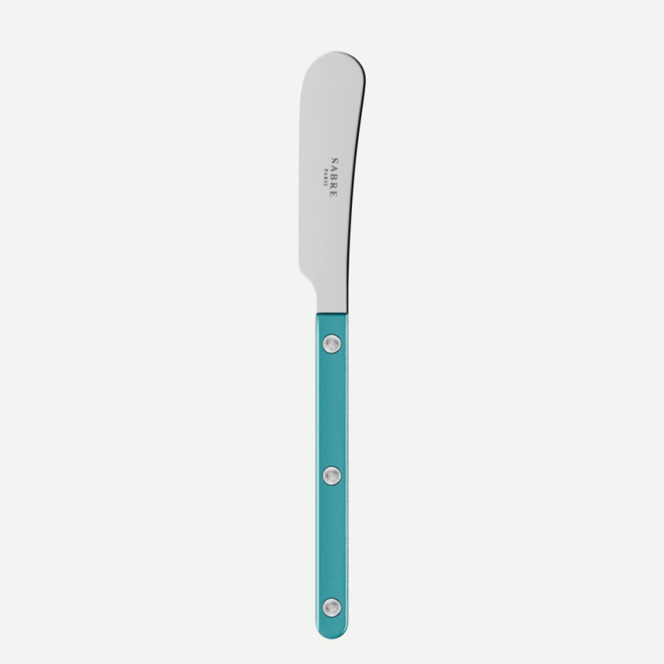 Nóż do masła, Bistrot Pearly, Turquoise - Sabre Paris w grupie Nakrycie stołu / Sztućce / Noże do masła w The Kitchen Lab (2195-32559)