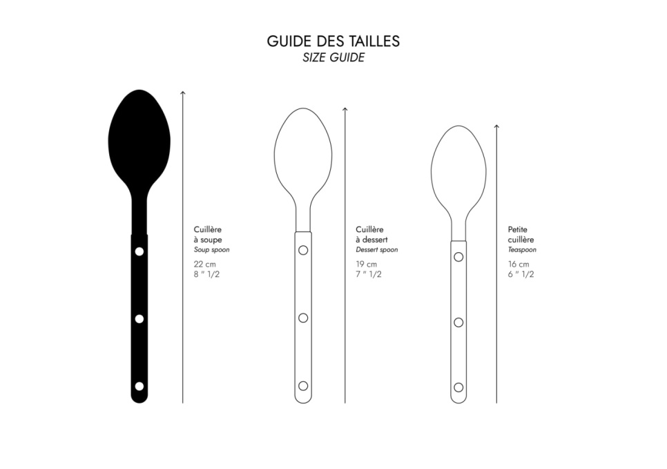 Łyżka stołowa, Bistrot Teak - Sabre Paris