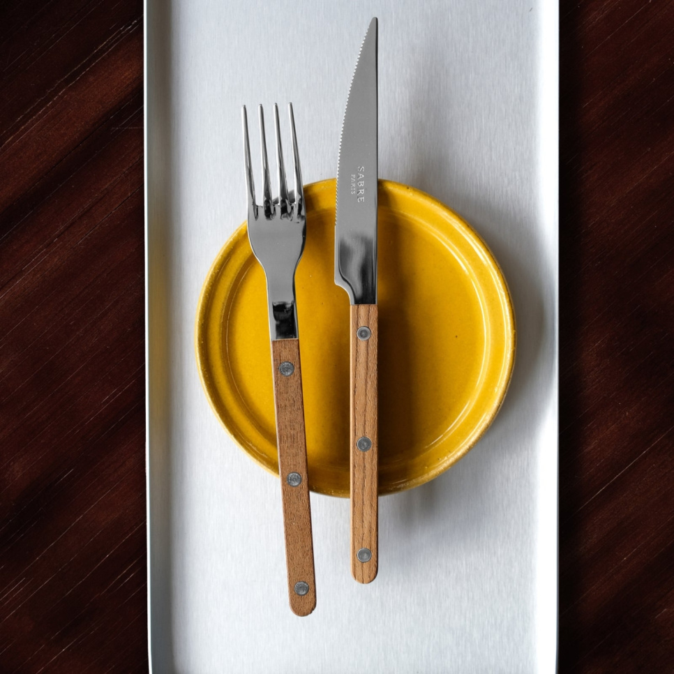 Nóż stołowy, Bistrot Teak - Sabre Paris