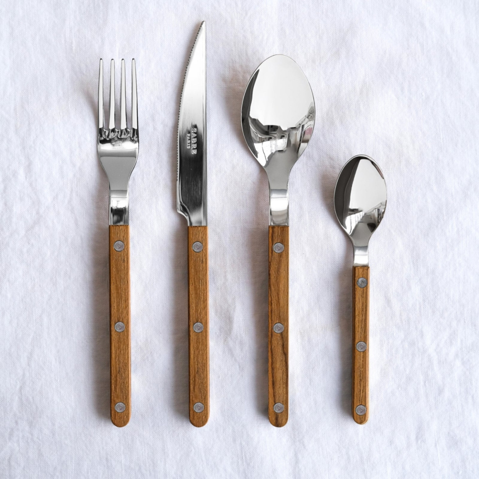 Nóż stołowy, Bistrot Teak - Sabre Paris