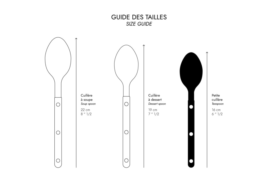 Łyżeczka do herbaty, Bistrot Teak - Sabre Paris