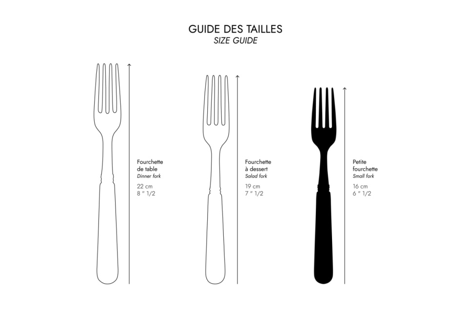 Widelczyk do ciasta, Bistrot Teak - Sabre Paris