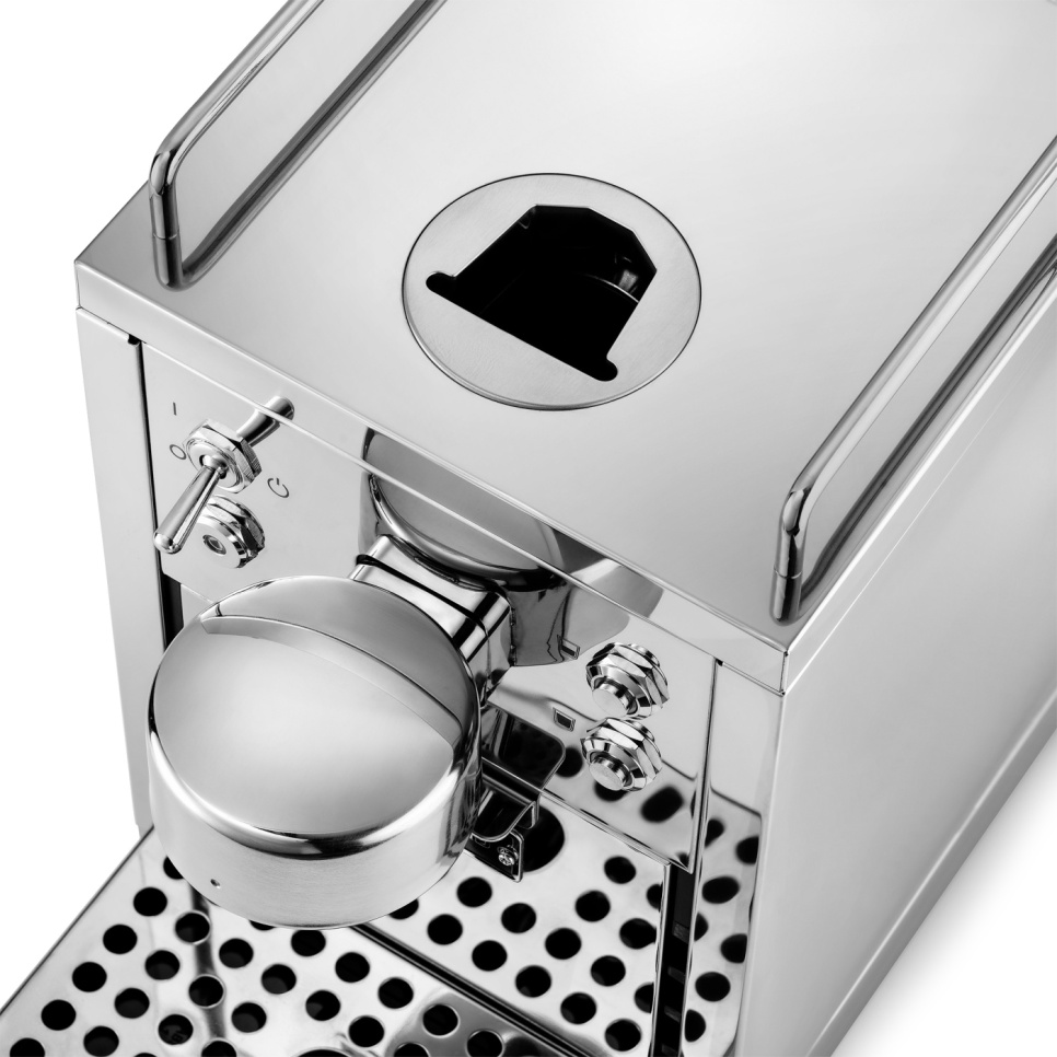 Ekspres na kapsułki, oryginalny ekspres na kapsułki do espresso, stal nierdzewna - Sjöstrand