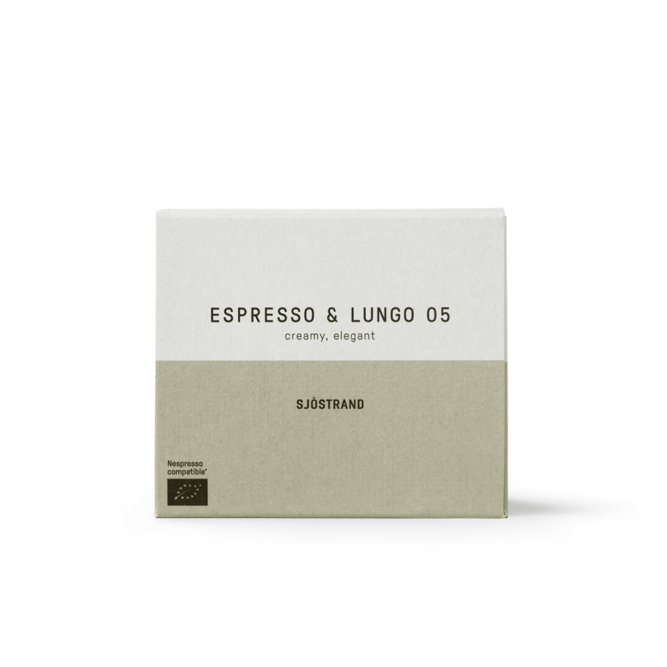 Kapsułki do kawy, Espresso i Lungo 05, opakowanie 10 sztuk - Sjöstrand w grupie Herbata i kawa / Ziarna kawy w The Kitchen Lab (2237-31702)