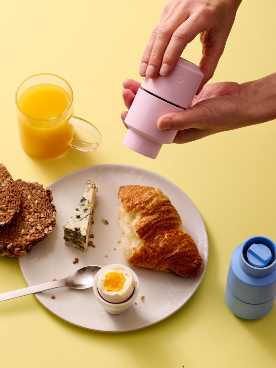 Młynek do pieprzu Billund, 12 cm - Crushgrind - Rose Hip