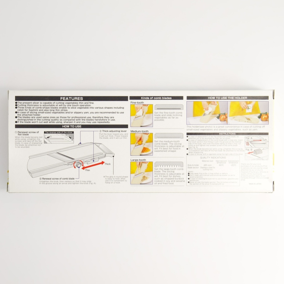 Mandolina japońska, 76 mm - Shimomura