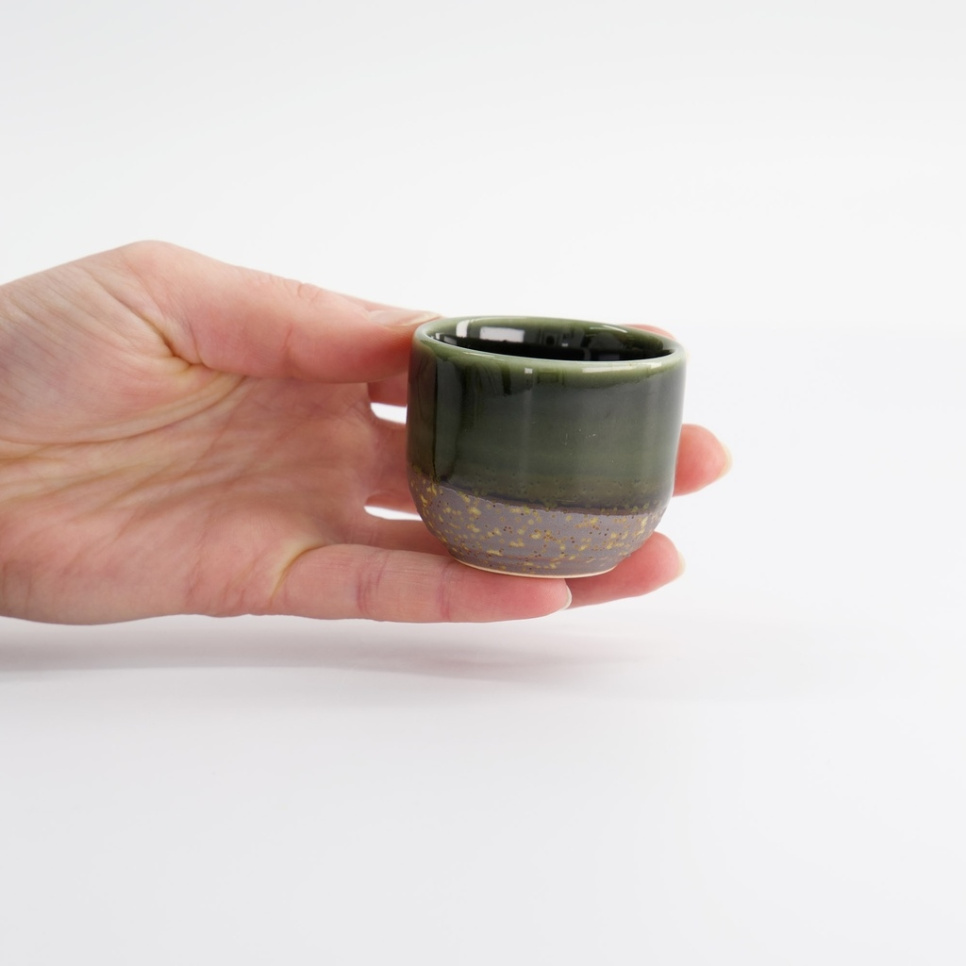 Choko, kubek na sake - zielony