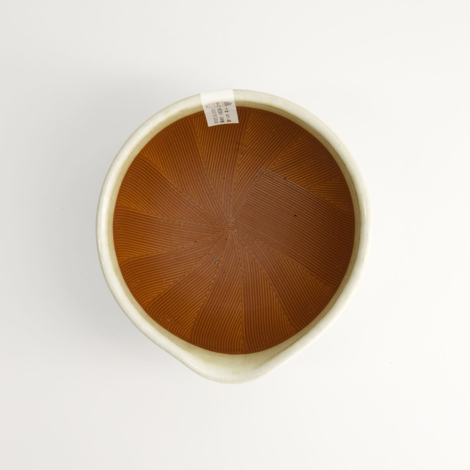 Moździerz japoński, Suribachi, biały 15,5 cm