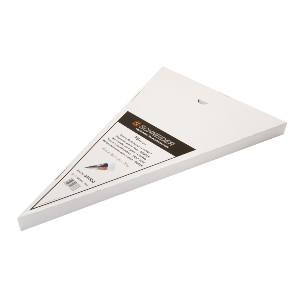 Worki do szprycowania na dwa nadzienia, 75-pak - Schneider