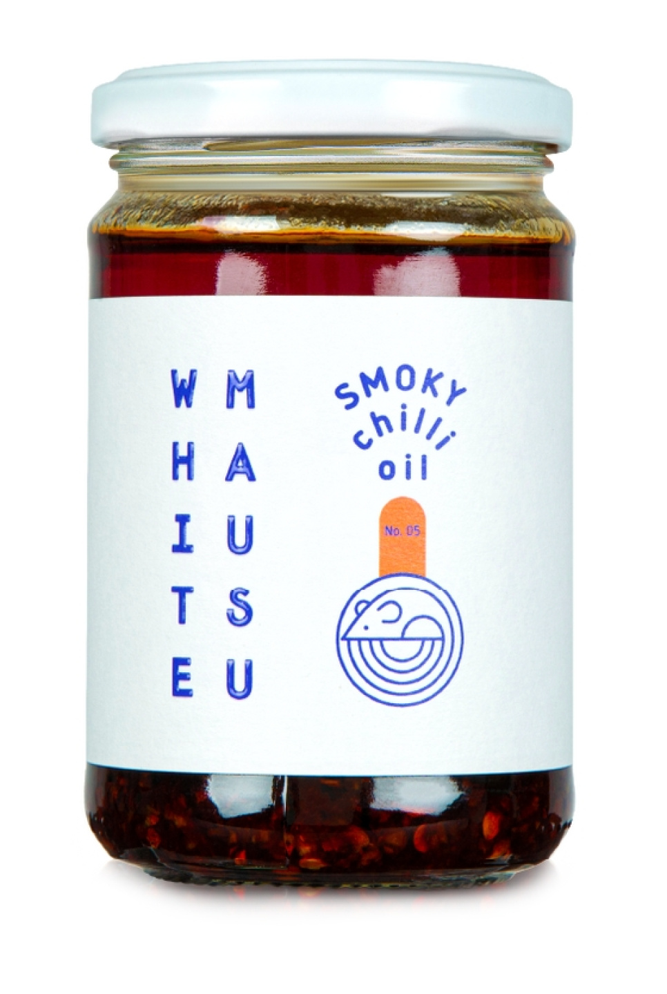Smoky Chili Oil, olej z sezamem i chili, 240 g - White Mausu w grupie Gotowanie / Przybory kuchenne / Kuchnia azjatycka w The Kitchen Lab (2255-33177)