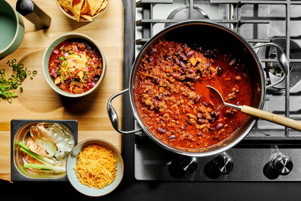 Rondel ze szklaną pokrywką, nieprzywierający, 1,9 l - Hexclad