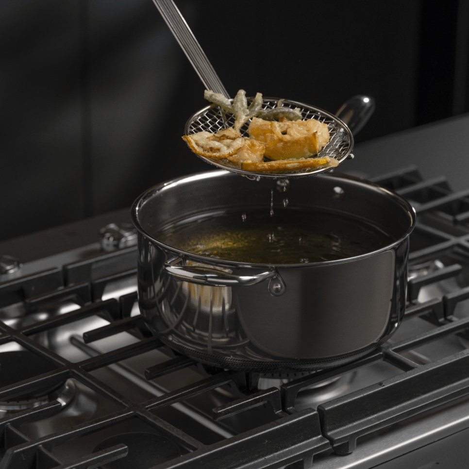 Rondel ze szklaną pokrywką, nieprzywierający, 4,7 l - Hexclad