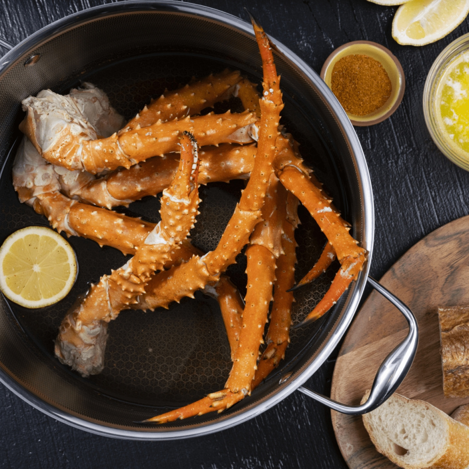 Garnek ze szklaną pokrywką, nieprzywierający, 9,5 l - Hexclad