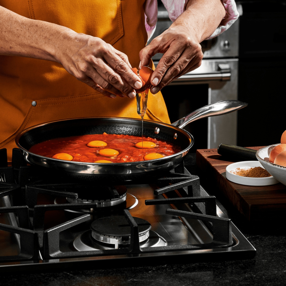 Patelnia do smażenia, nieprzywierająca, 30 cm - Hexclad