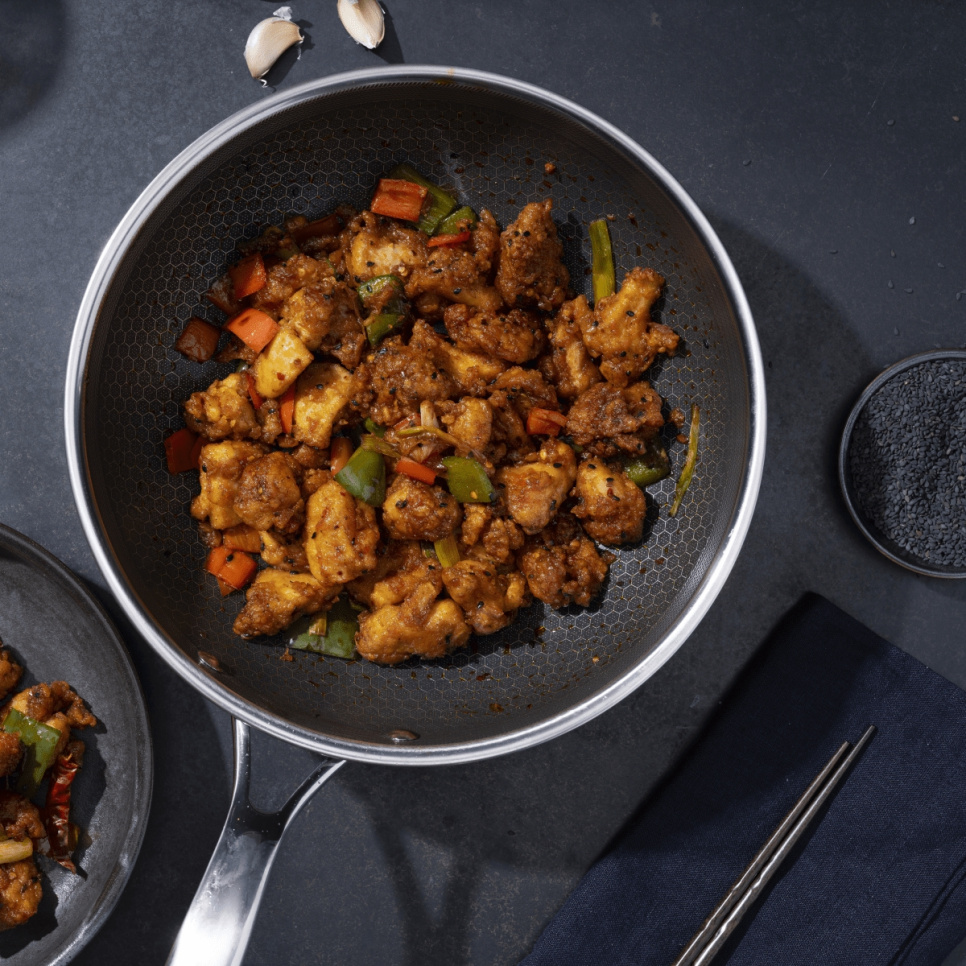 Patelnia do woka, nieprzywierająca, 30 cm - Hexclad