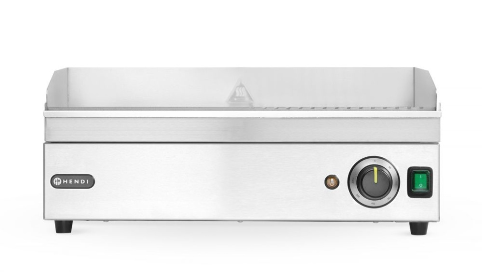 Elektryczna płyta grillowa 50/50 51,8 x 33 cm, Kitchen Line - Hendi