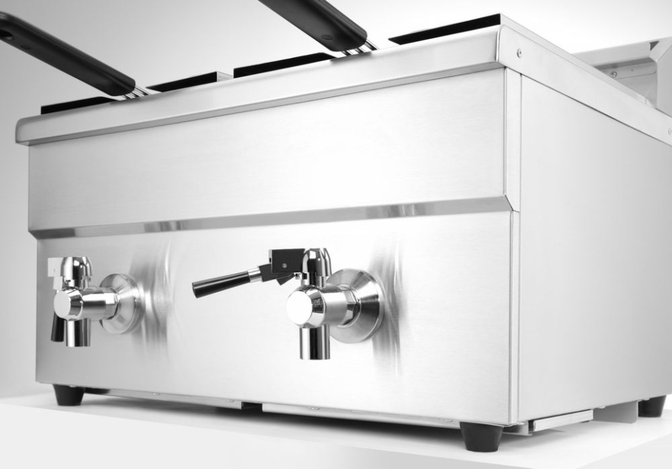 Frytownica indukcyjna 2 x 8 L, Profi Line - Hendi