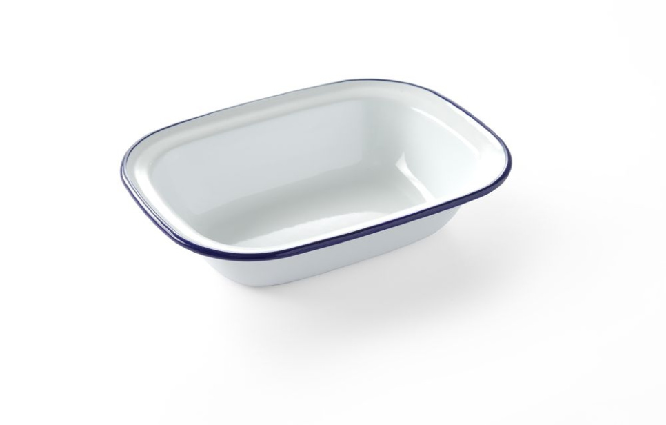 Emaliowana miska, 21,5 x 16 cm - Hendi w grupie Nakrycie stołu / Talerze, miseczki i inne naczynia / Miseczki w The Kitchen Lab (2294-34736)