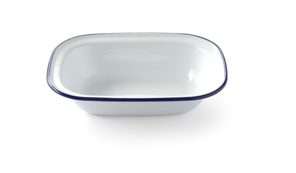 Emaliowana miska, 21,5 x 16 cm - Hendi