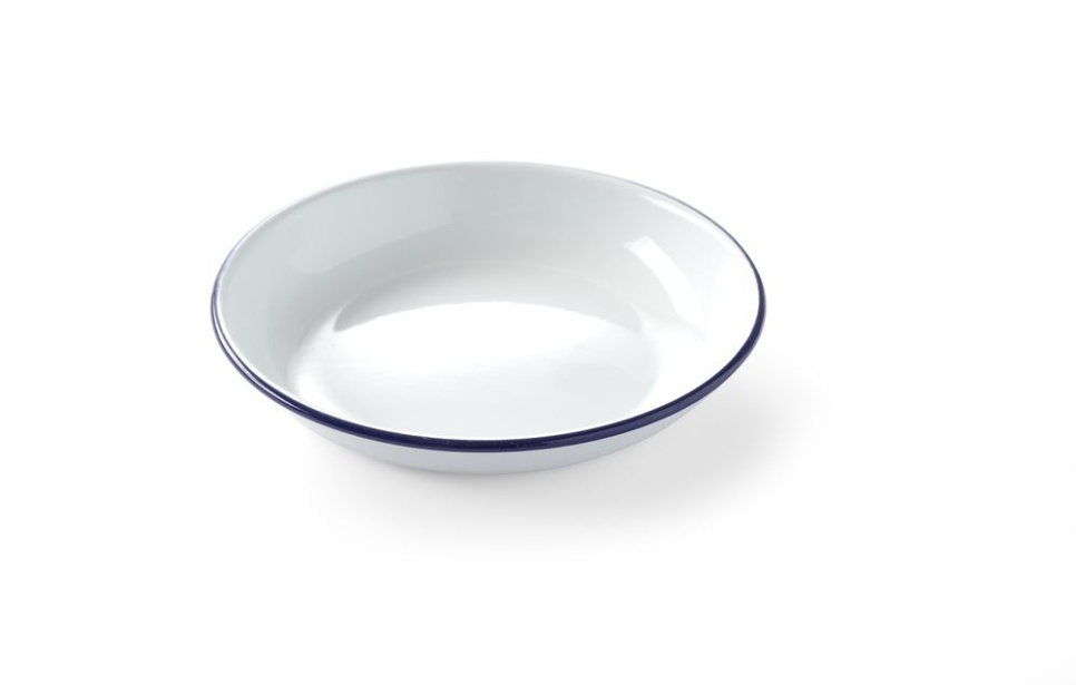 Emaliowany głęboki talerz, 18 cm - Hendi w grupie Nakrycie stołu / Talerze, miseczki i inne naczynia / Talerze w The Kitchen Lab (2294-34739)
