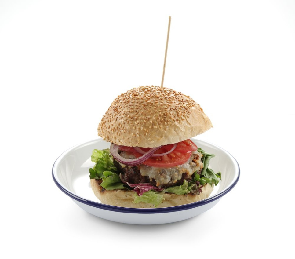 Emaliowany głęboki talerz, 18 cm - Hendi