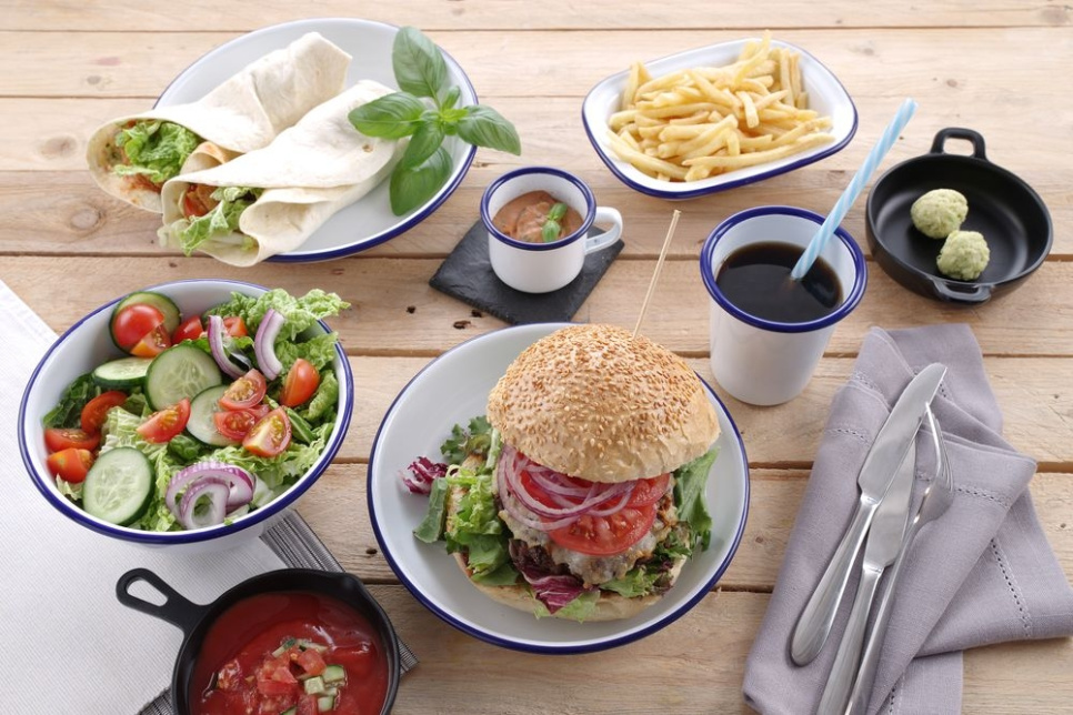 Emaliowany głęboki talerz, 20 cm - Hendi