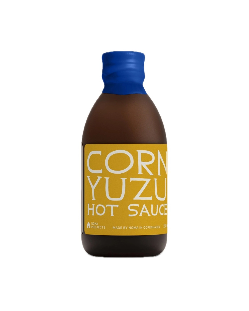 Corn Yuzu Hot Sauce, 250 ml - Noma Projects w grupie Gotowanie / Kolonialne w The Kitchen Lab (2297-34887)