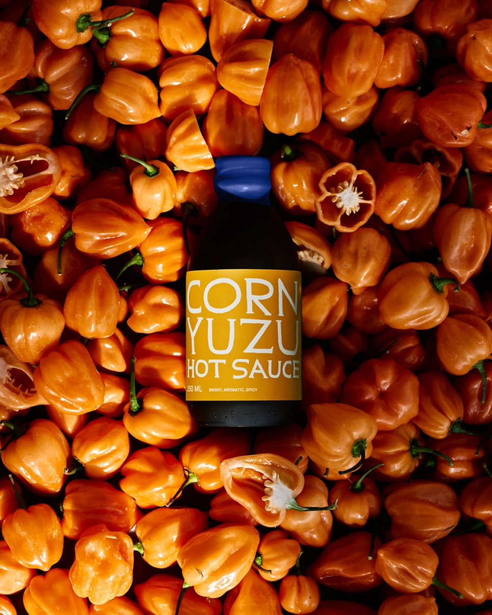 Corn Yuzu Hot Sauce, 250 ml - Noma Projects