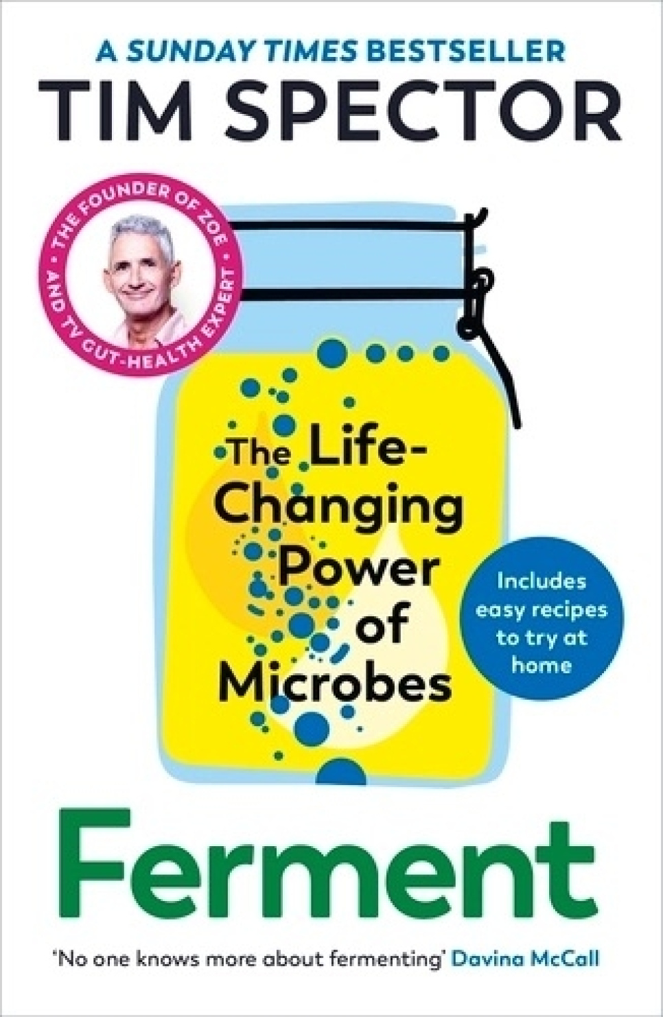 Ferment : The Life-Changing Power of Microbes - Tim Spector w grupie Gotowanie / Książki kucharskie / / Fermentacja i konserwacja w The Kitchen Lab (2304-35925)