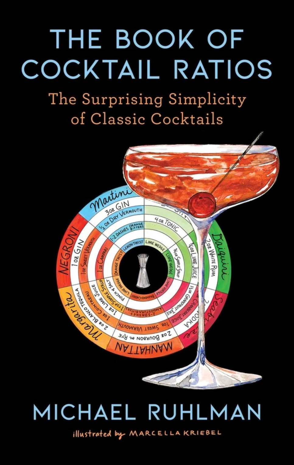 The Book of Cocktail Ratios - Michael Ruhlman w grupie Gotowanie / Książki kucharskie / Napoje i koktajle / w The Kitchen Lab (2304-36060)