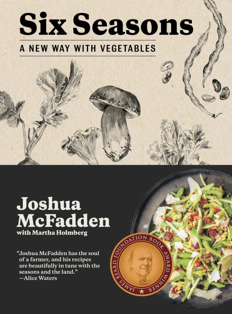 Six Seasons: A New Way with Vegetables - Joshua McFadden w grupie Gotowanie / Książki kucharskie / / w The Kitchen Lab (2304-36069)