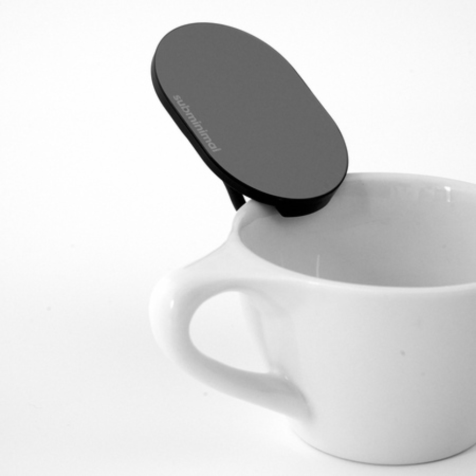 Subminimal UpShot lusterko do espresso, czarne