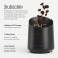 Subminimal SubScale waga do espresso, czarna