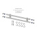 Listwa magnetyczna 40 cm, RS-M40 - Veark